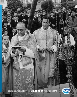 Portugal - Laying of the foundation stone of the National Shrine of Mogofores