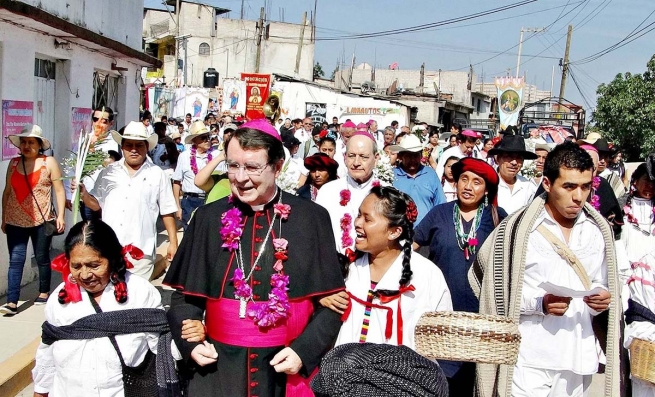 México – 50 Aniversario de la Prelatura de Mixe reúne a Obispos y cientos de fieles