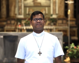 RMG - Los misioneros de la 154ª Expedición Misionera Salesiana: P. Kujur George, de India (IND) a Nepal (INC)