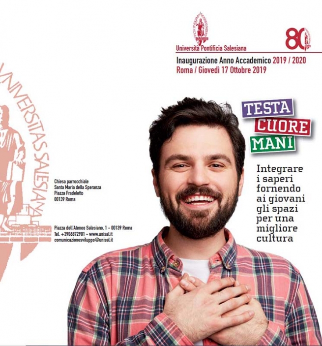 Italia – Inaugurazione del nuovo Anno Accademico 2019/20 dell’Università Pontificia Salesiana