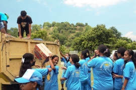 Timor-Leste – 14 schools, centers and orphanages receive food through partnership