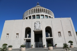 Italia – La Basílica de Don Bosco en Cinecittà