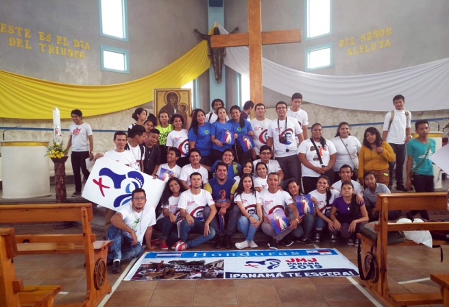 Honduras – I simboli della GMG arrivano nelle presenze salesiane