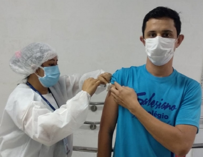 Brasile – Inizia la campagna vaccinale nella scuola salesiana di Parnamirim