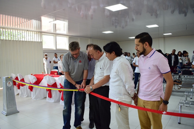 Colombia - Inauguración del nuevo comedor del Centro de Capacitación Don Bosco de Cali