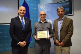 Uruguay – L'Institut Uruguayen de Météorologie rend hommage à la contribution et au soutien de Mgr Lasagna, SDB, dans le secteur météorologique