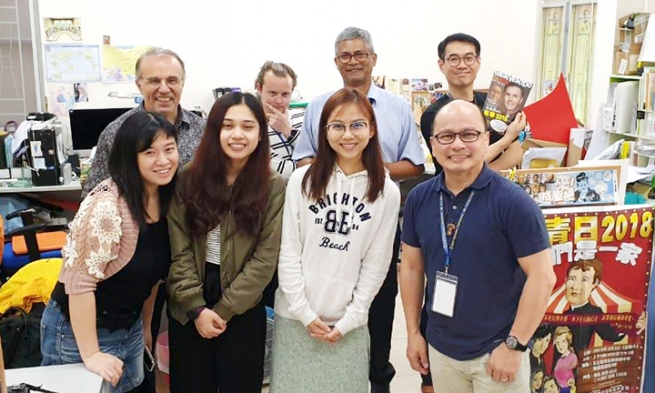 Hong Kong – La giovane Phyllis, laica invitata al CG28: “Desidero camminare mano nella mano con i salesiani per aiutare i nostri giovani”