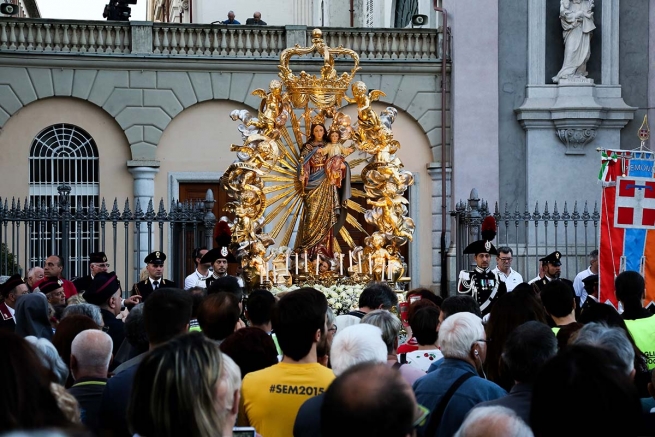 Italy - Basilica of Mary Help of Christians: "the open and welcoming home of an outreaching family"