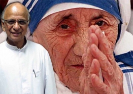 India – Mons. Thomas Menamparampil, SDB, e Madre Teresa