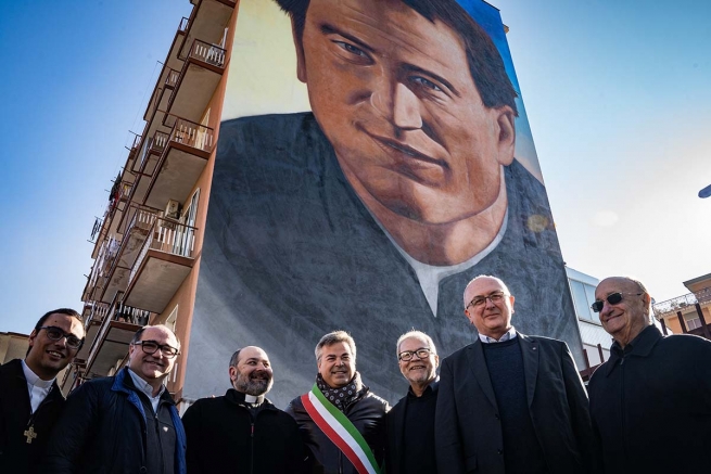 Italy – "Don Bosco wanted to come here!" Don Bosco mural inaugurated