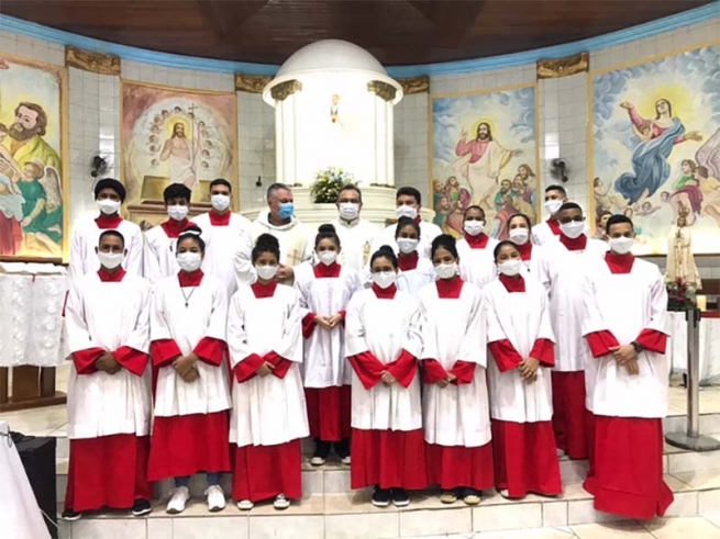 Brasil - Festa de São Domingos Sávio na paróquia de "Nossa Senhora de Fátima" em Porto Velho