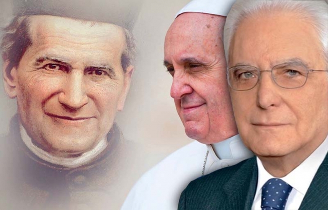 Itália – Homenagem do Papa e do Presidente Mattarella a Dom Bosco