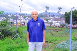 Democratic Republic of Congo – Fr. Guillermo Basañes, Central Africa Provincial (AFC), visits displaced people in Goma