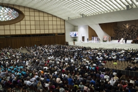 Vaticano – Cerimonia di omaggio alla vigilia della Canonizzazione del Salesiano Coadiutore Artemide Zatti