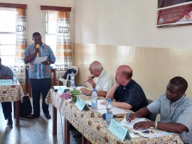 República Democrática del Congo – Segunda reunión del año de los Directores de la AFC, junto con el padre Martoglio