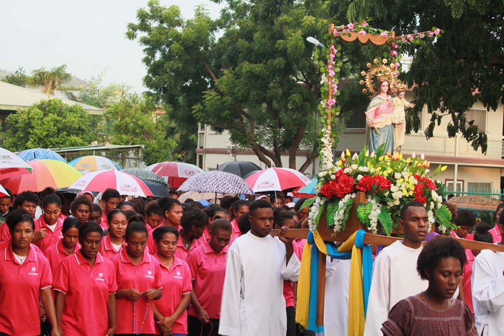 Papua New Guinea Feast of Mary Help of Christians in Boroko East and