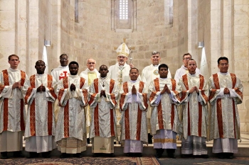 Israel - Diaconal ordination of eight Salesians