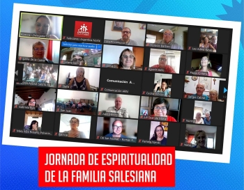 Argentine - Journée en ligne de Spiritualité de la Famille Salésienne de l'Argentine Nord