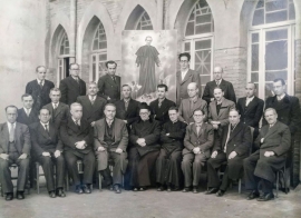 Spain - First meeting of Salesians of Sarriá after Spanish Civil War