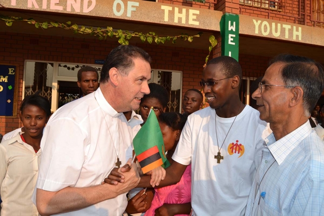 Zambia - The Rector Major visits the City of Hope