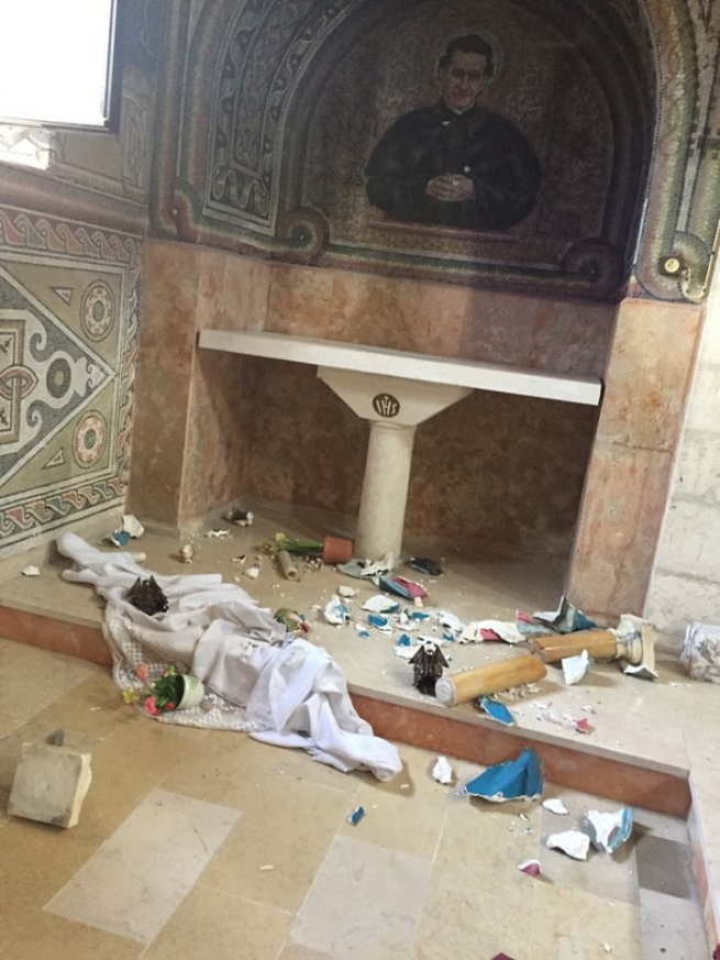 Israele – Profanata la chiesa di Santo Stefano a Beit Jemal