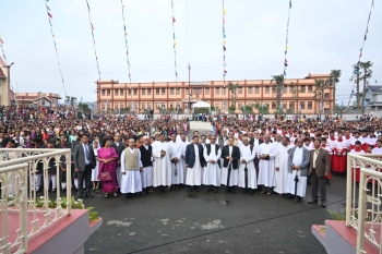 India – Mawlai Parish commemorates the first Marian Procession in the city: the 100th Marian Procesion in Khasi Jaintia region