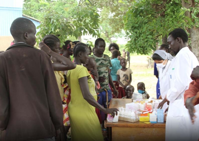 Sudão do Sul - O dispensário Dom Bosco de Gumbo recebe apoio da Fundação Ordesa