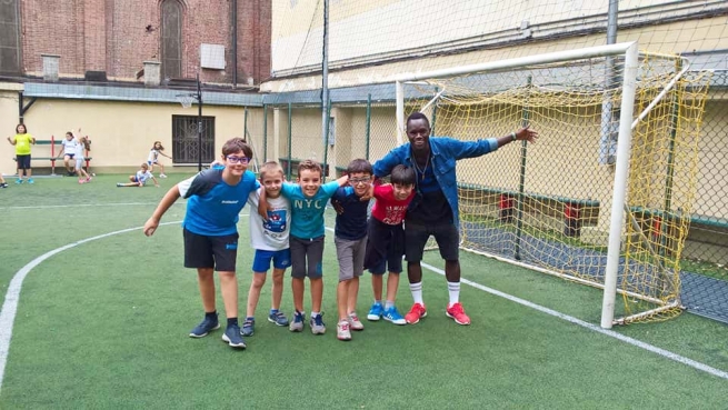 Italy - Ousman, from refugee boat to Youth Summer Camp animator: successful integration