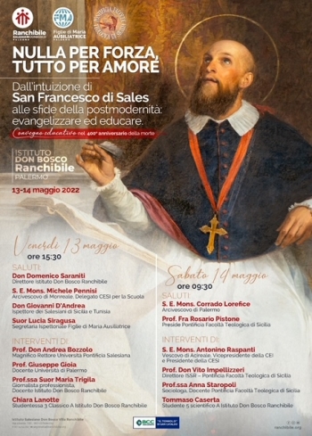 Italy – Nothing through constraint, all through Love: "From the intuition of St. Francis of Sales to the challenges of post-modernity: evangelize and educate"