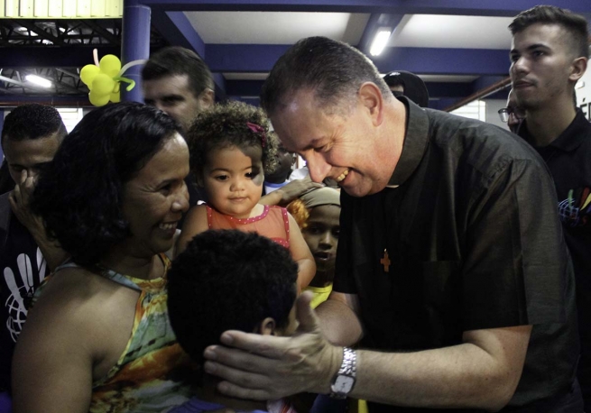 Brasil - Jóvenes, Santidad y Familia Salesiana en los últimos días del Rector Mayor en Sao Paulo