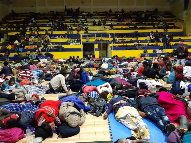 Ecuador - Faced with an unprecedented crisis, Salesians open their University doors to welcome 3,000 indigenous people