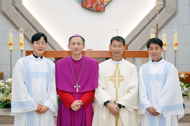 Corea del Sud – Ordinazione diaconale dei salesiani Lee Chang-min e Kim Bum-jun