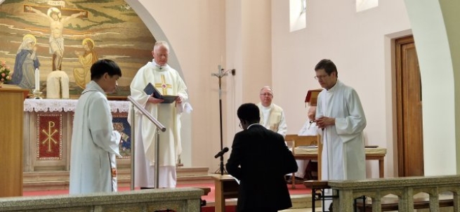 Great Britain – Renewal of Profession of Br. Paulin Meba, SDB