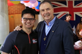 Australia – “The future is in good hands”, remarked Fr. Ángel to the Brunswick Community