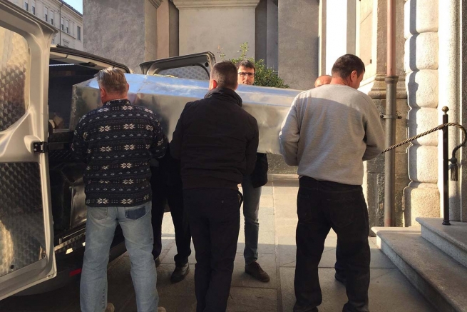 Italy - Transfer of mortal remains of Don Bosco's Successors to Valdocco