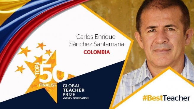 Colombia – Entre los 50 mejores profesores del mundo: Carlos Sánchez del Instituto Técnico Industrial San Juan Bosco