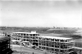 Italy - The building site of the Pontifical Salesian Athenaeum in Rome