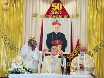 Bolívia - Comemoração do 50º aniversário do Dies Natalis de Dom Cognata SDB