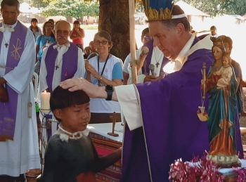 Brésil – La visite du Recteur Majeur à Sangradouro se termine par une Messe en plein air