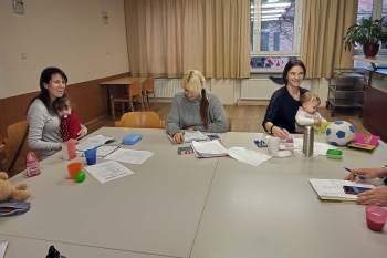 Austria - German courses in Vienna for Ukrainian refugee mothers and children