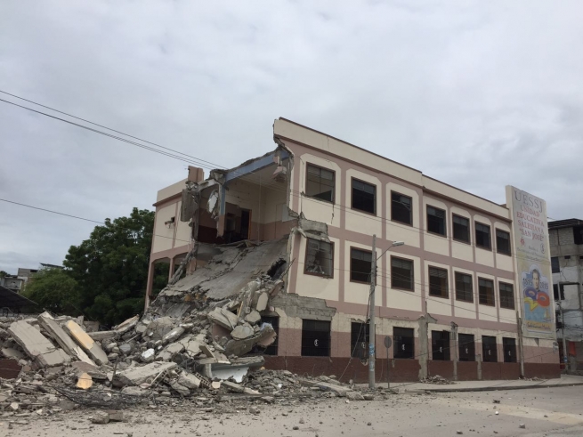 Ecuador - The San Jose School has to be demolished, but we will continue to educate with the heart of Don Bosco