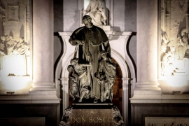 Italy - Feast of Don Bosco in Salesian places. The main celebrations broadcast live