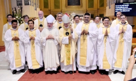 Australie - Cinq ordinations sacerdotales dans l'année du 100e anniversaire de la présence salésienne en Australie