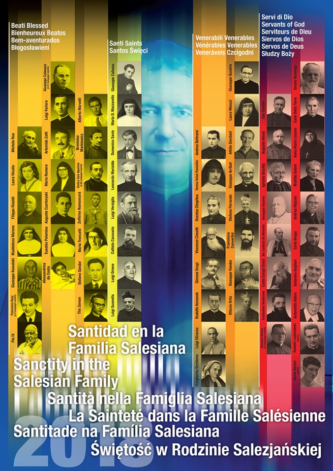 RMG – Il Poster della Santità Salesiana - 2018