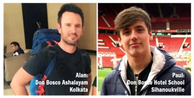 Grã–Bretanha – Alan e Paul: novos voluntários do projeto “BOVA”