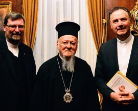 Turkey - Rector Major meets Patriarch Bartholomew l