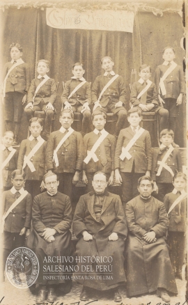 Peru - One of the first photographs of the St Rose Salesian Institute