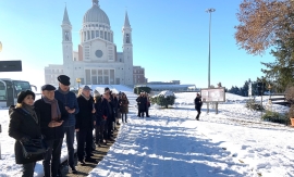 Italy – Journalists on the steps of Don Bosco and Salesian sites