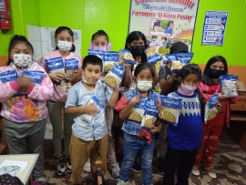 Peru – More than 9,600 people receive nutritional support with rice-meal shipment