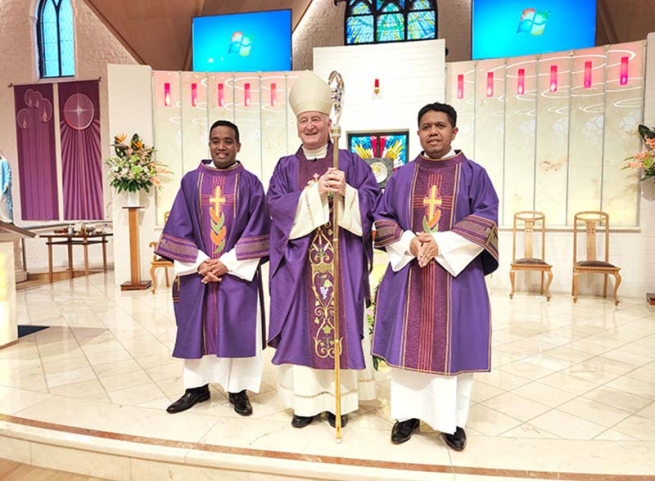 Australia - Diaconal Ordination of Timorese Salesians Euclidio Marques and Filipe Sarmento